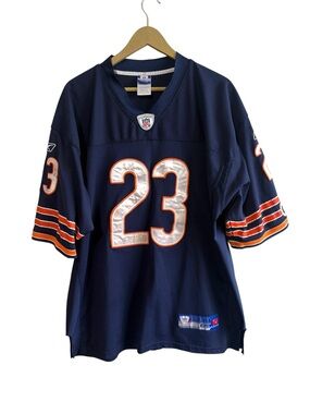 Vintage Reebok NFL Size 50 Hester #23 Chicago Bears Jersey Football Sporty